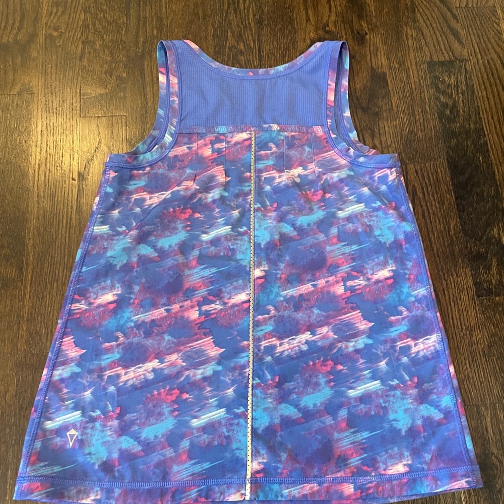 Ivivva Girls Tank Top in Blue and Pink and Purple - Picture 3 of 5